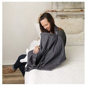 Dark Gray Nursing Cover